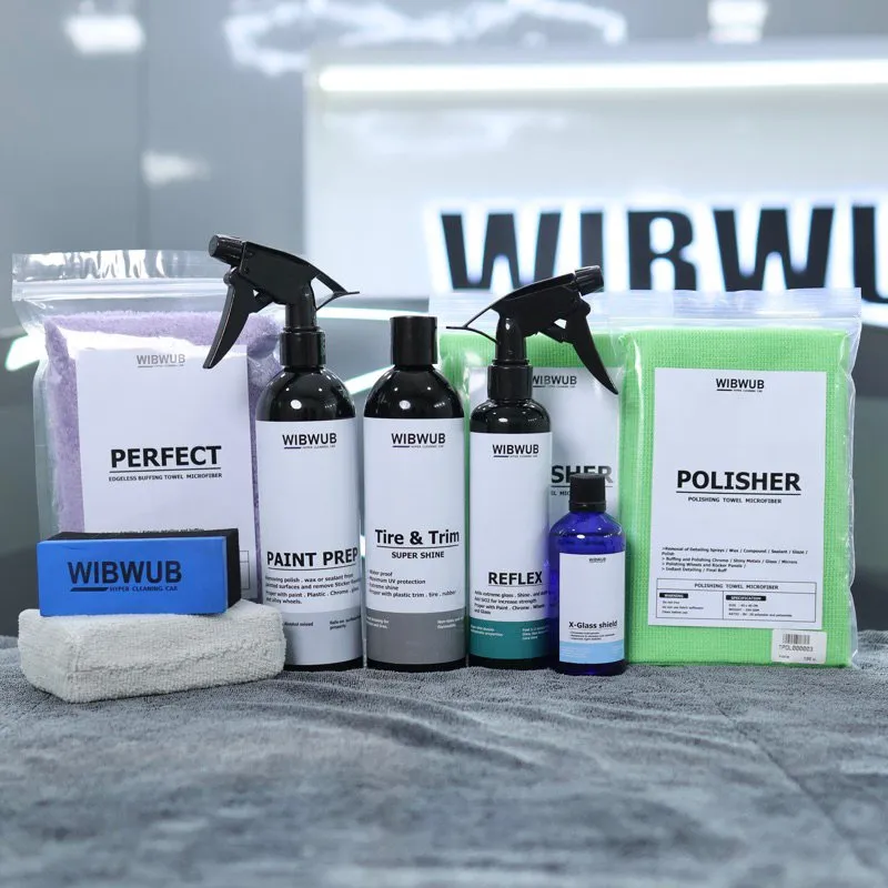 [pro002] เซทผลิตภัณฑ์สำหรับภายนอกรถยนต์